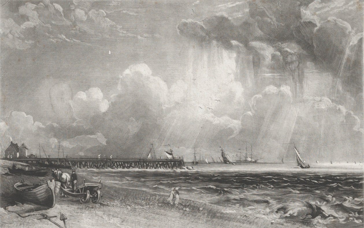 Yarmouth, Norfolk, 1832. av David Lucas