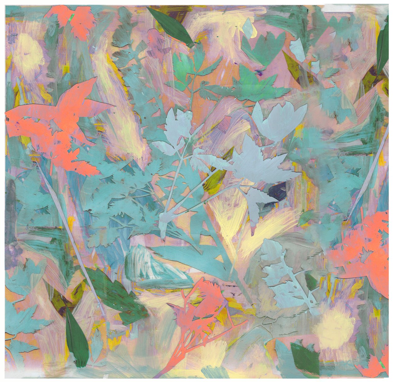 Botaniskt kollage #3, 2017 av David McConochie