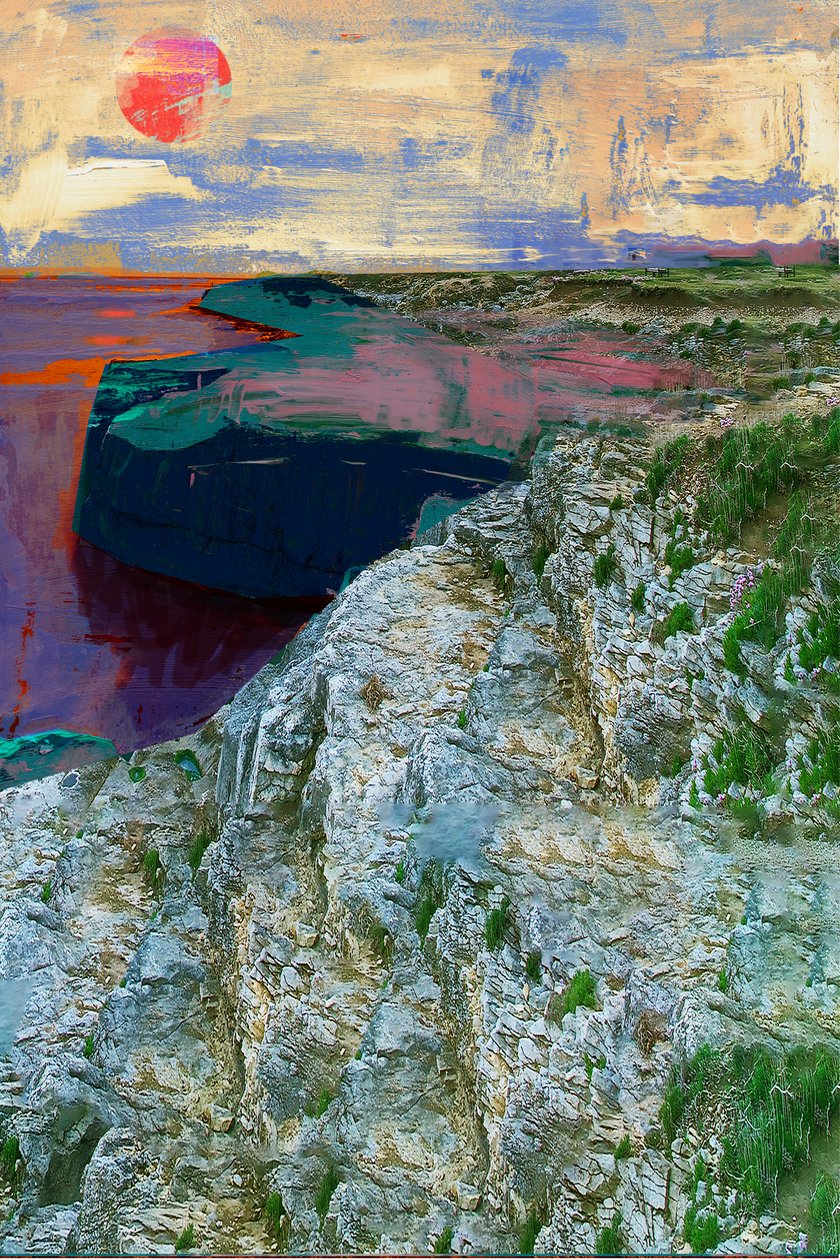 Chania, 2015, Mixed Media av David McConochie