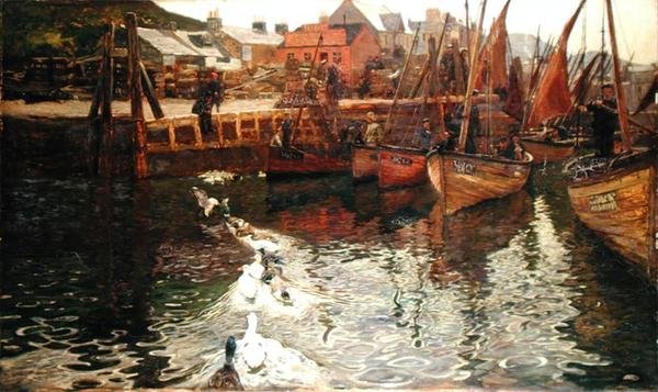 Tarbert hamn av David Murray