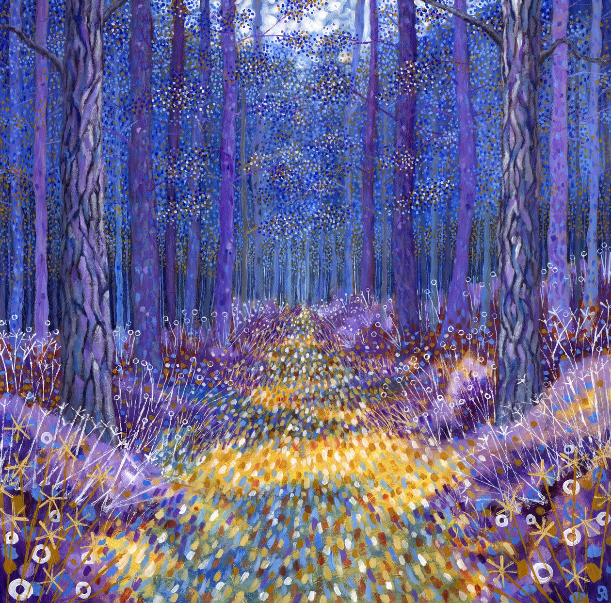 Blåskogen 2, 2012 av David Newton