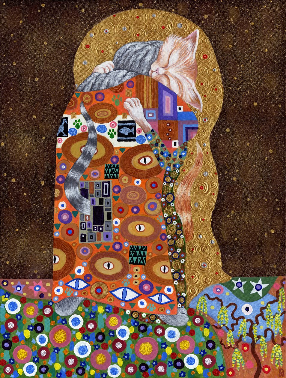 Feline Fulfilment, 2011 av David Newton