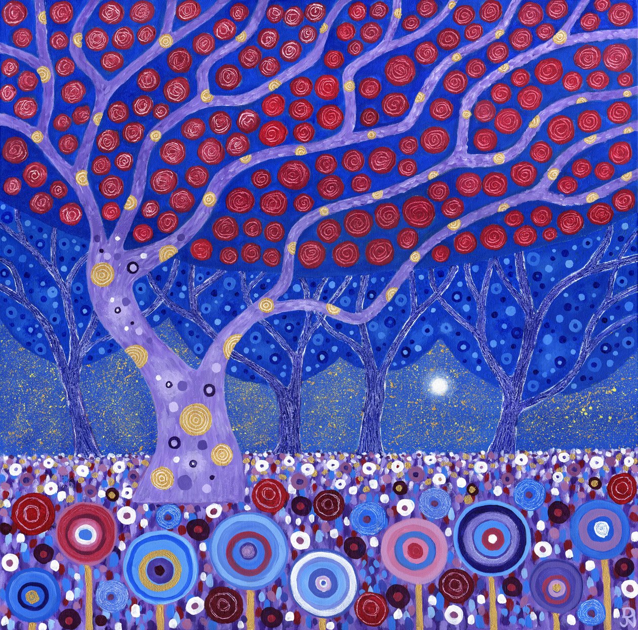 Midnattsträdgården, 2010 av David Newton