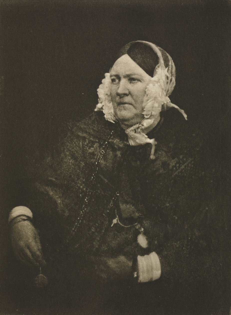 Kameraarbete: Mrs. Rigby, 1909. av David Octavius Hill