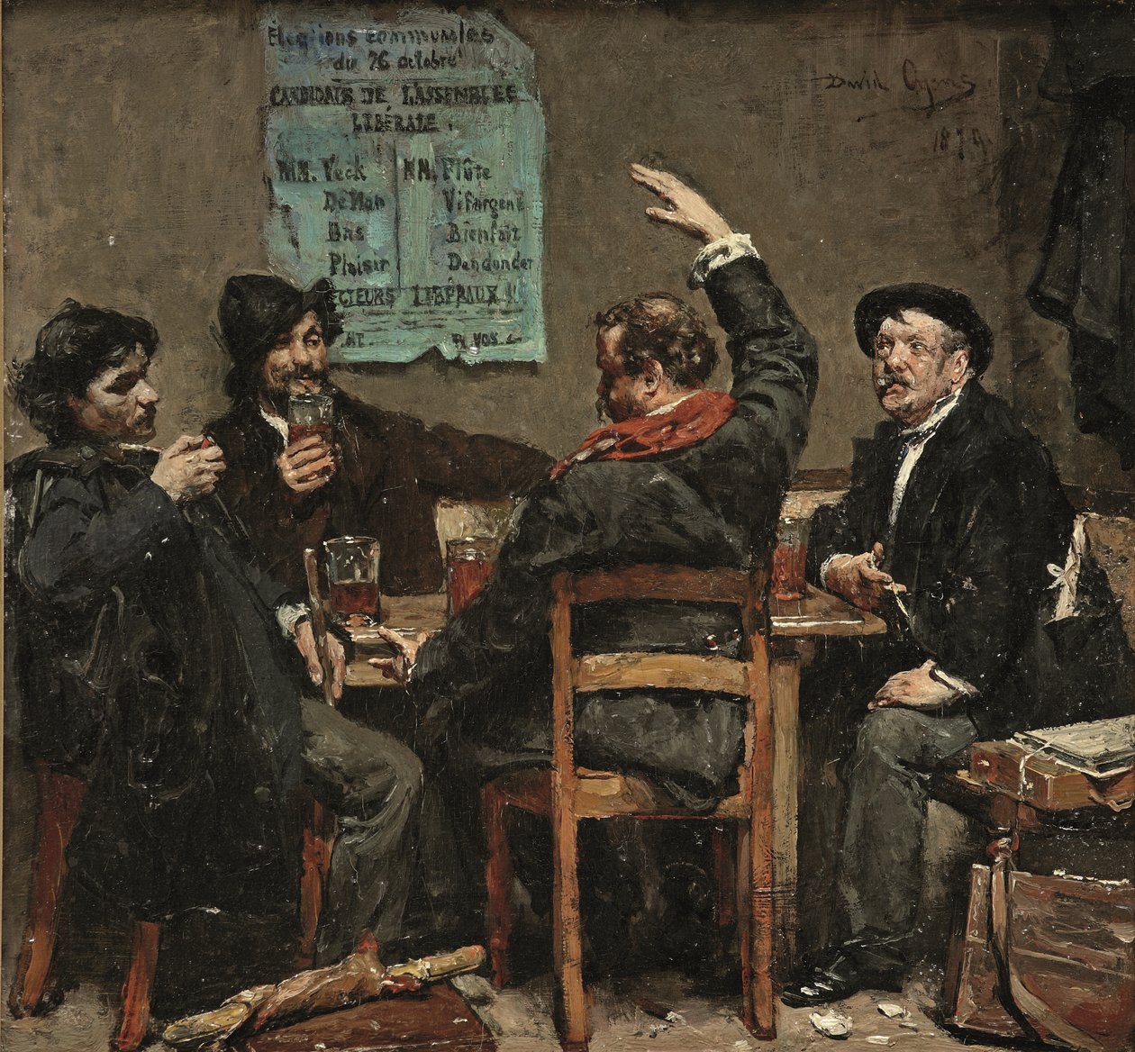 De Stamtafel: berättande på ett café av David Oyens