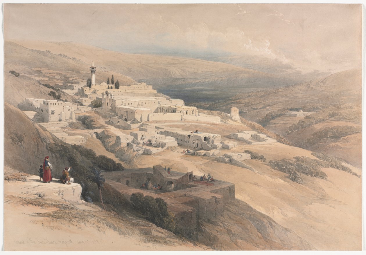 Terra-Santa-klostret, Nasaret av David Roberts