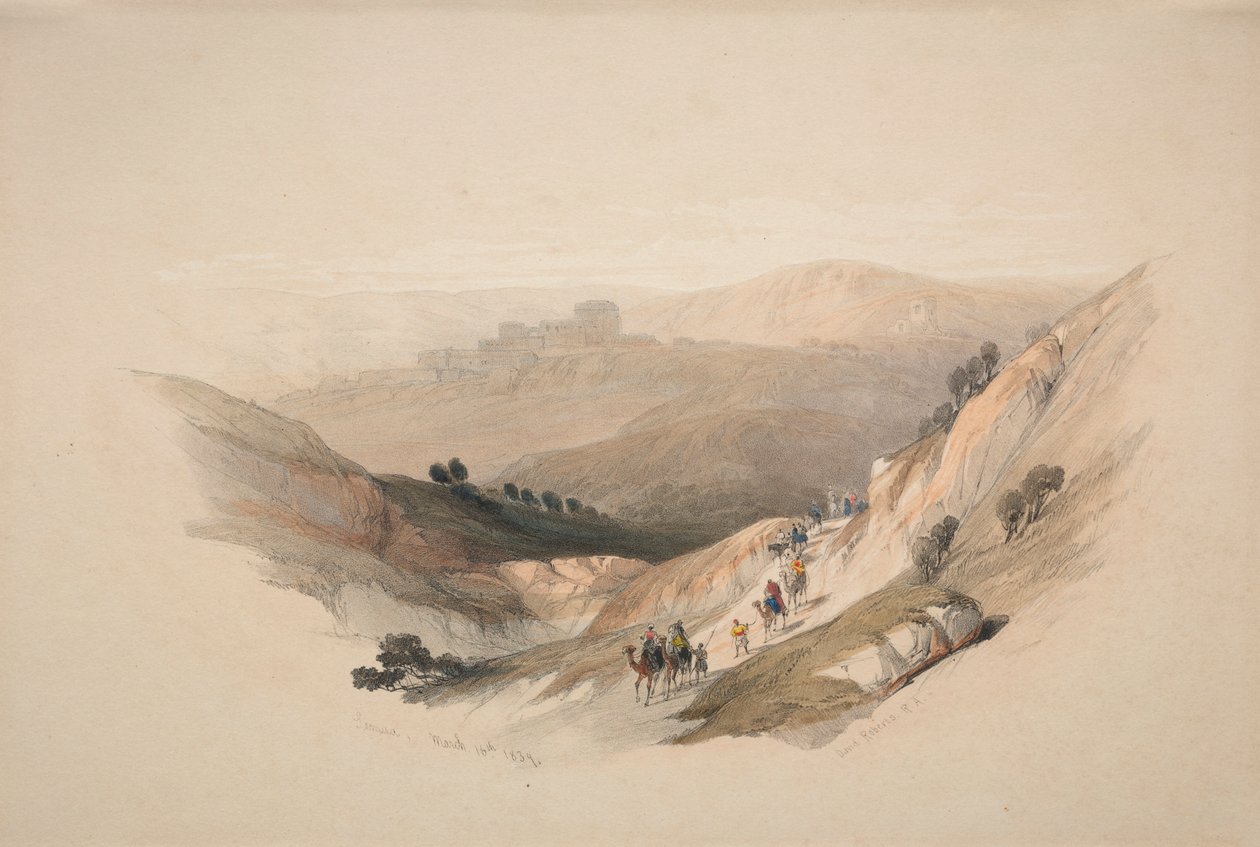 Alla, 1839. av David Roberts