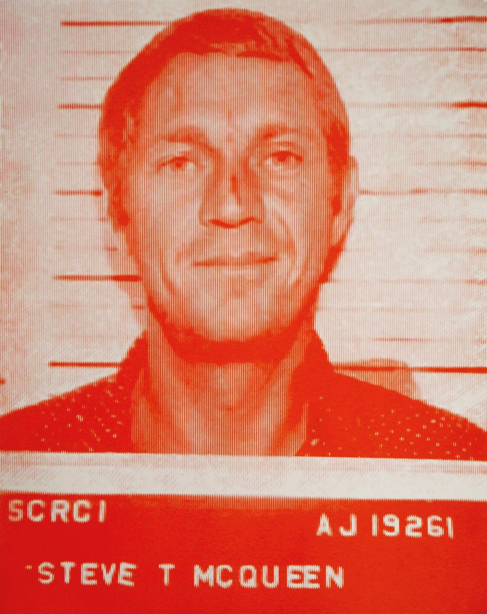 Steve McQueen III (silkescreentryck) av David Studwell