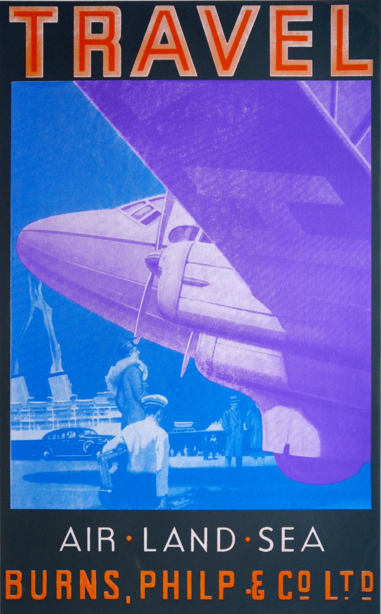 Resor: Air, Land Sea (Blå) av David Studwell