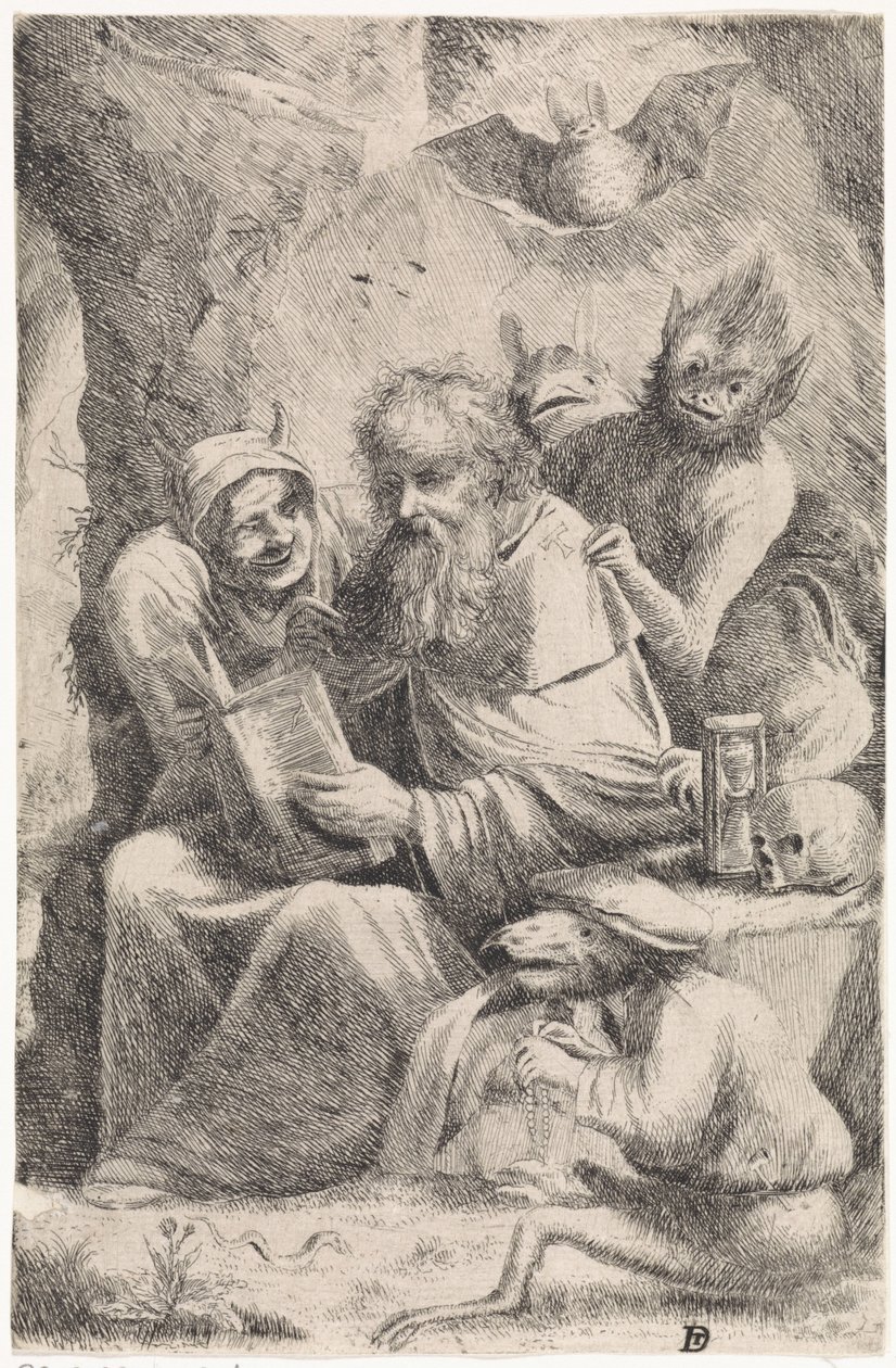 Petition av St Anthony av David Teniers (II)