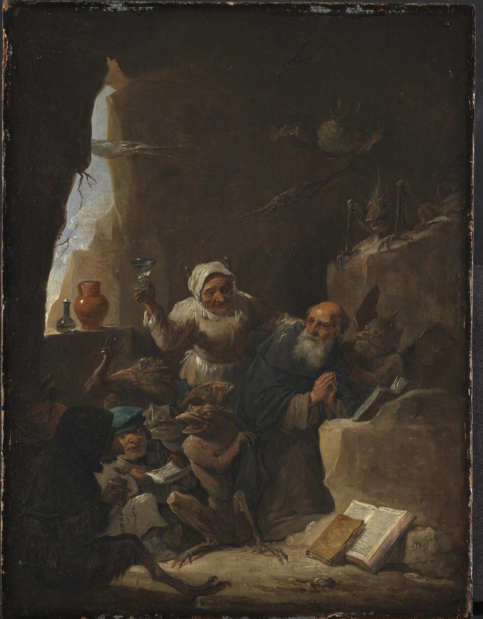 Sankt Antonius frestelser av David Teniers II