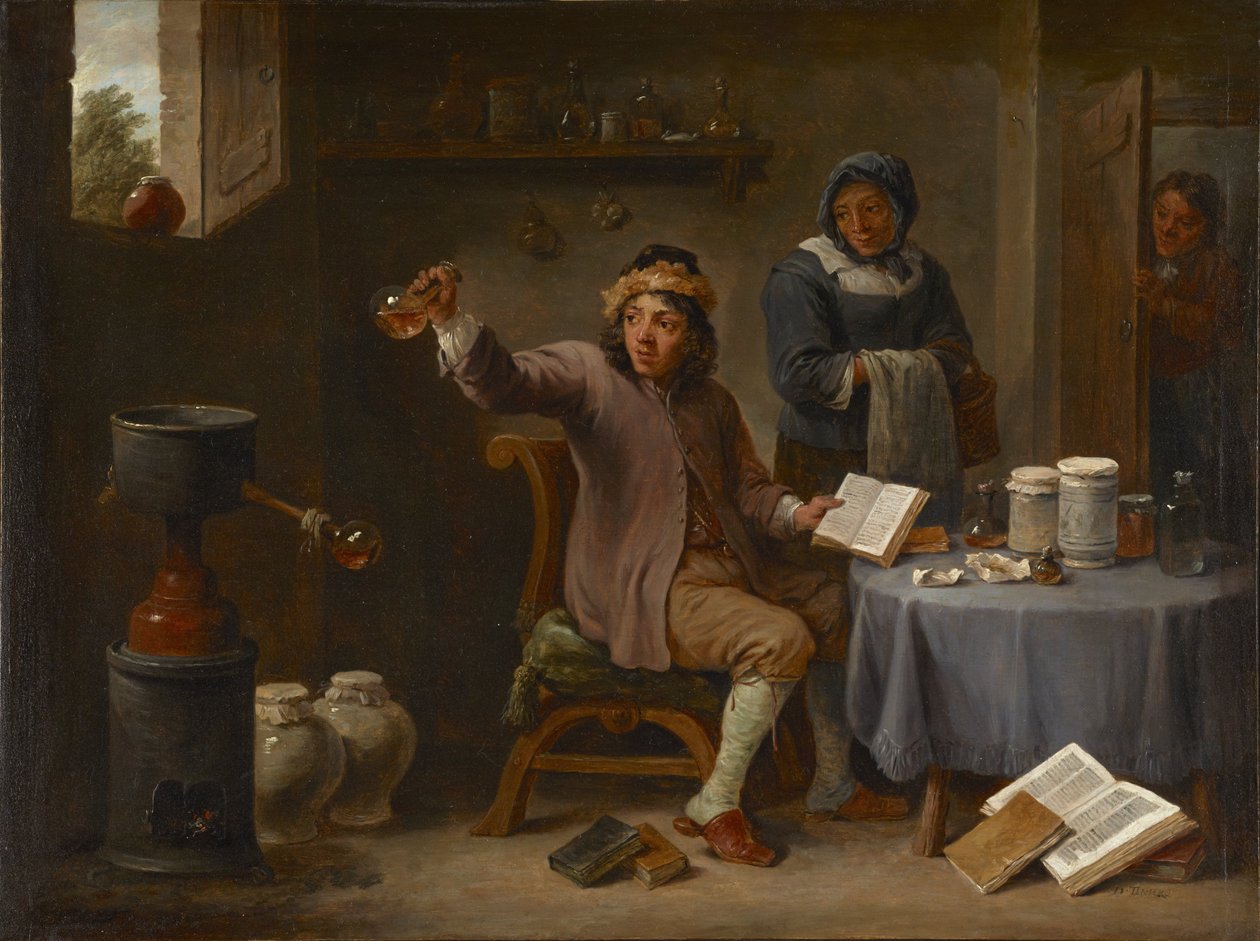Samrådet av David Teniers the Younger