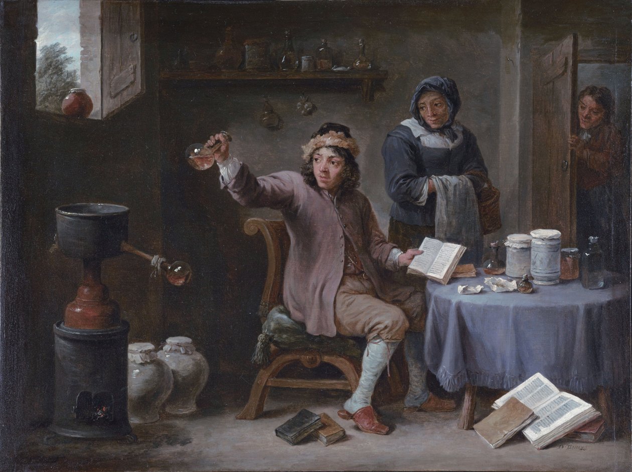 Samrådet av David Teniers the Younger