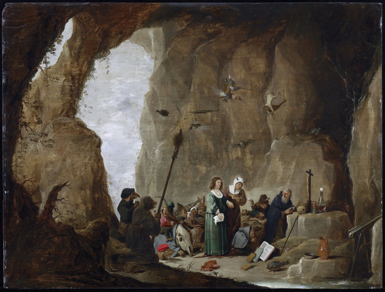 S:t Antonius frestelse av David Teniers the Younger