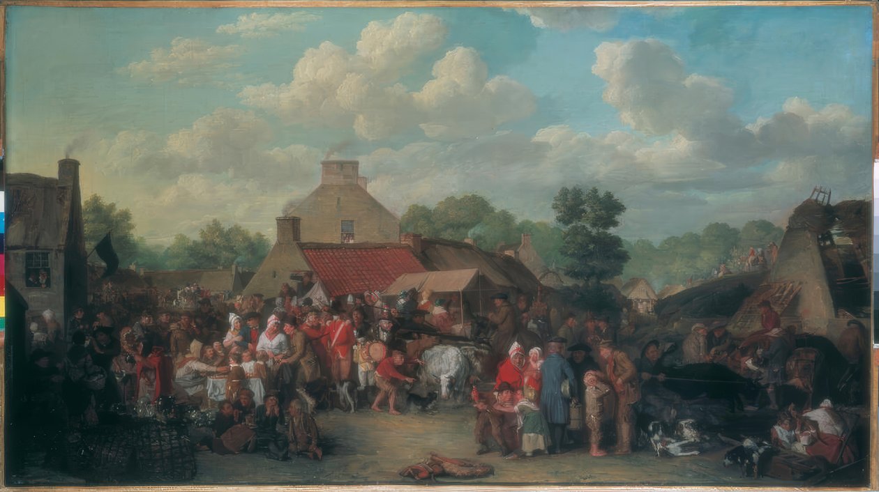 Pitlessie mässa av David Wilkie