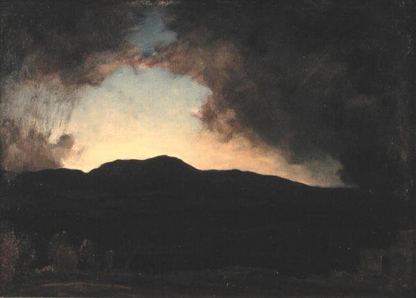 Afterglow, Menteith (olja på duk) av David Young Cameron