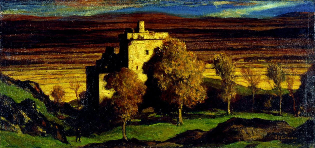 Castle Campbell av David Young Cameron