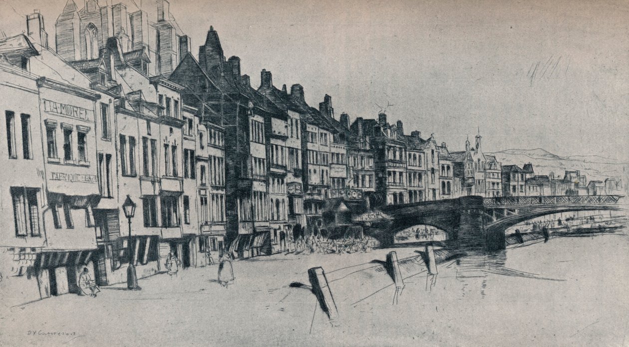 Dinant, 1907 av David Young Cameron