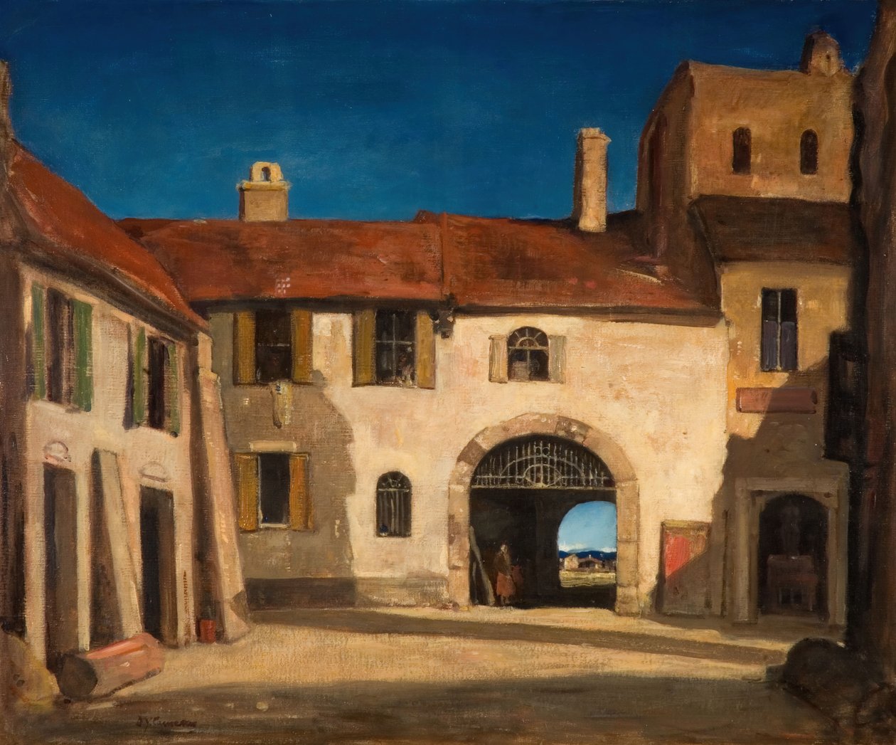 Rambelli, nära Rom, Italien, 1922. av David Young Cameron