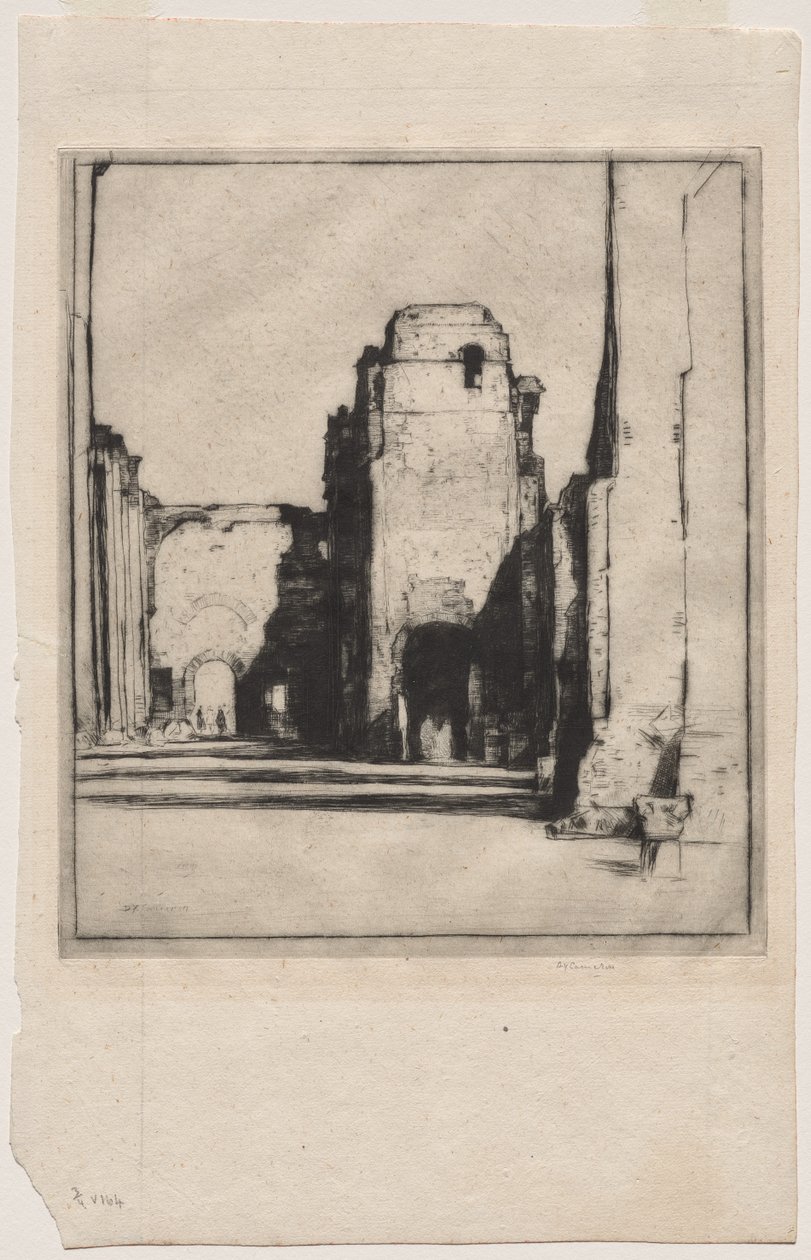 Tepidarium, Caracalla-baden av David Young Cameron