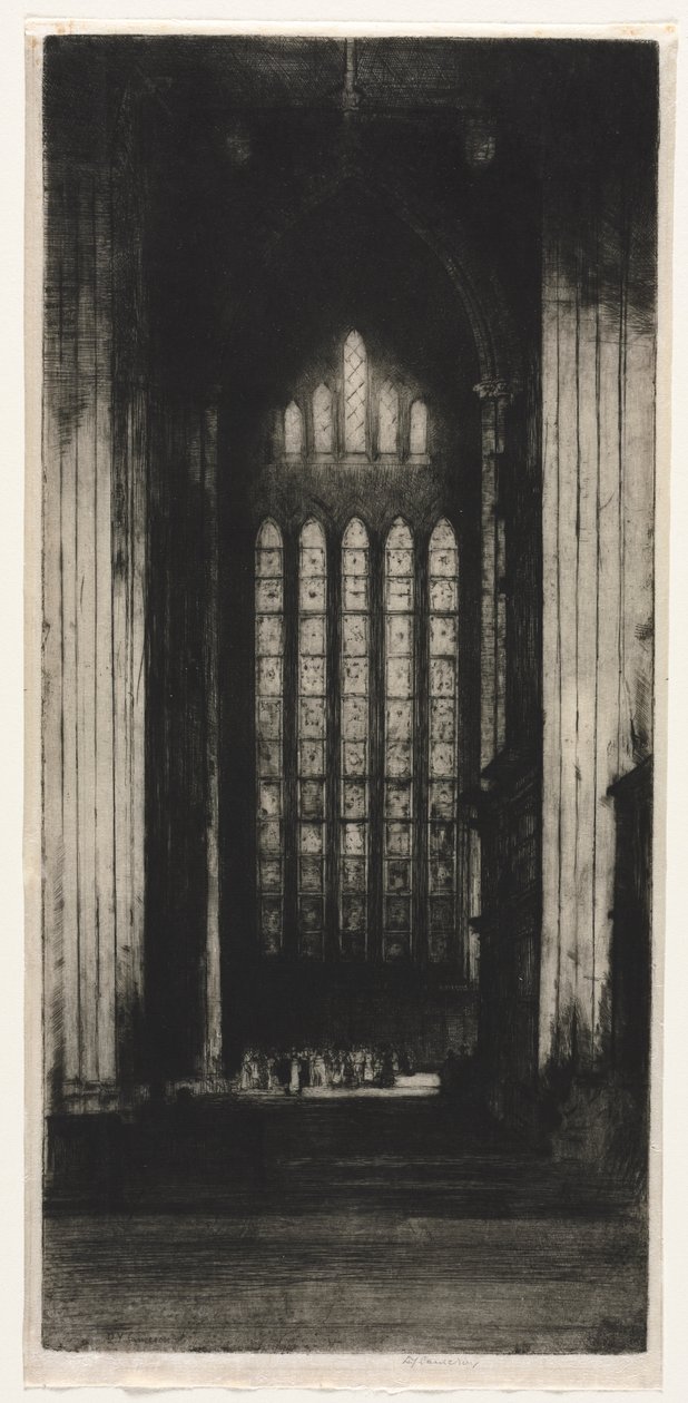 De fem systrarna, York Minster av David Young Cameron