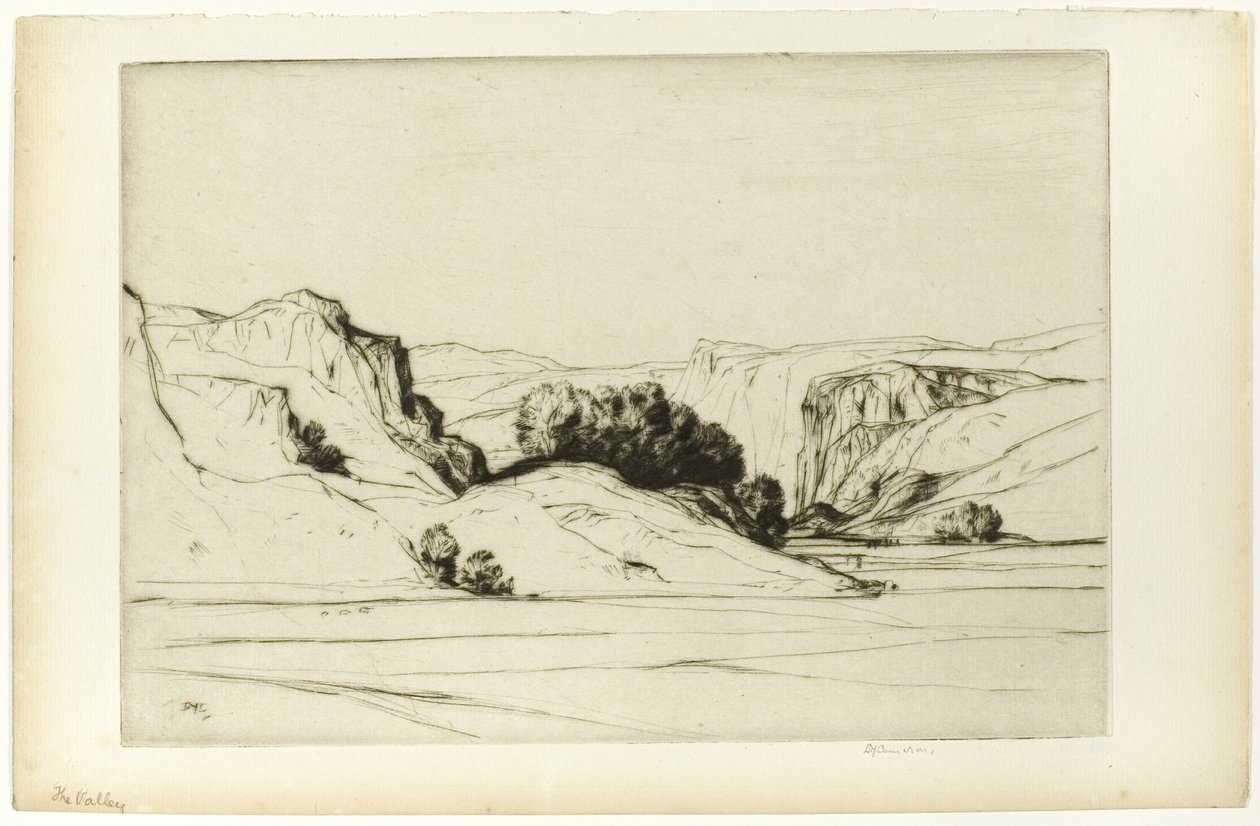 The Valley (även känd som Glencrutten) av David Young Cameron