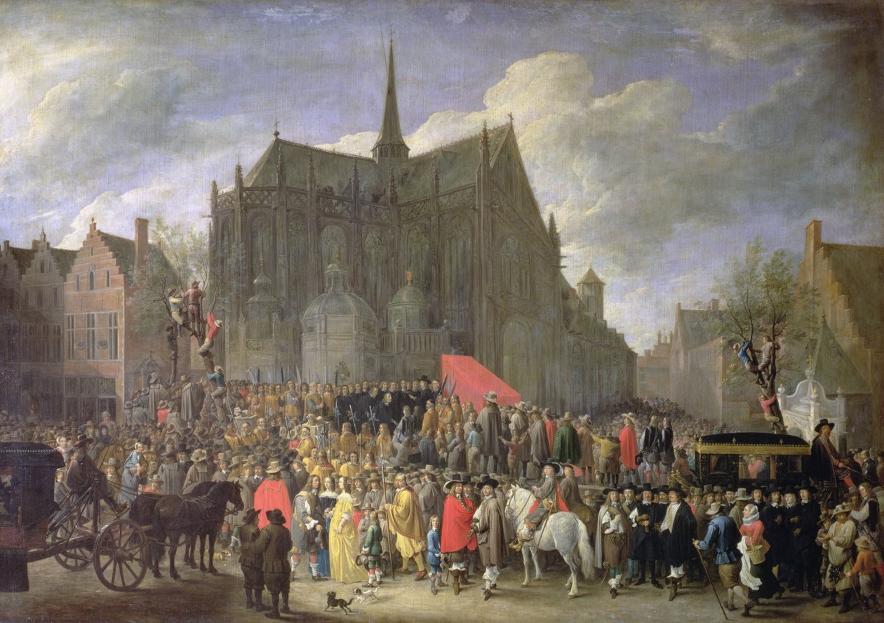 Shooting of the Birds, 1652 av David Teniers the Younger