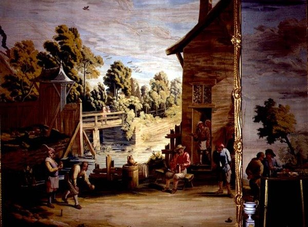 The Game of Bowls av David Teniers the Younger