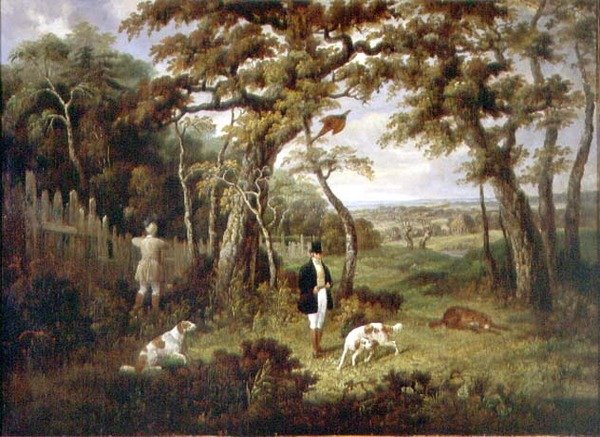 Fasanskytte (olja på duk) av Dean I Wolstenholme