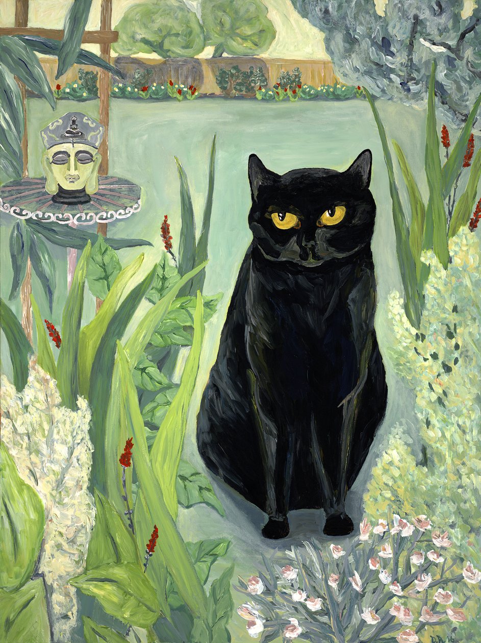 Toby, 2012 (akryl på duk) av Deborah Eve Alastra
