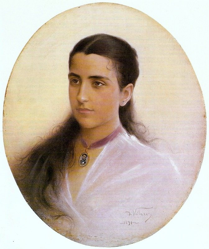 Portrait of a Woman av Decio Villares