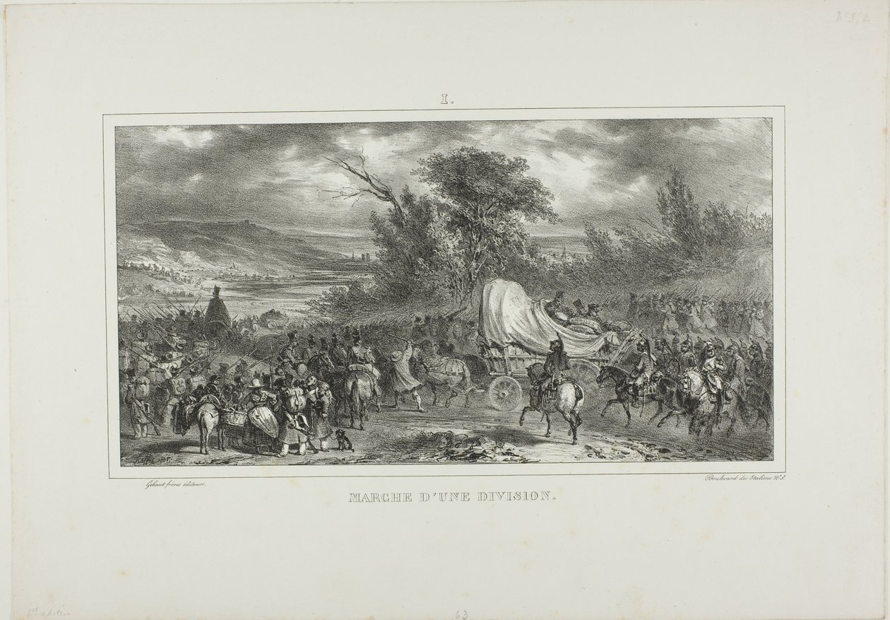 Division Mars av Denis Auguste Marie Raffet