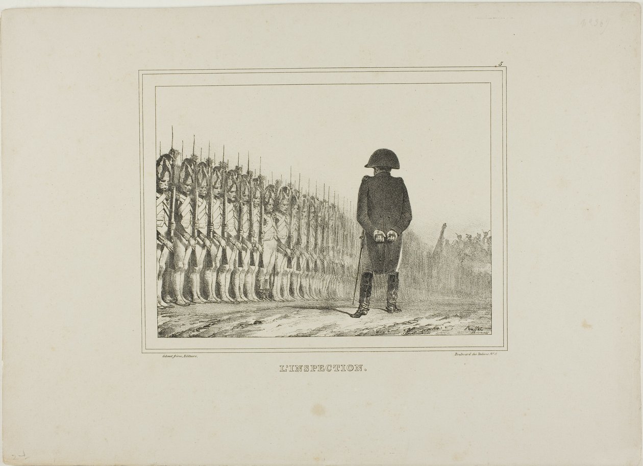 Inspektionen av Denis Auguste Marie Raffet