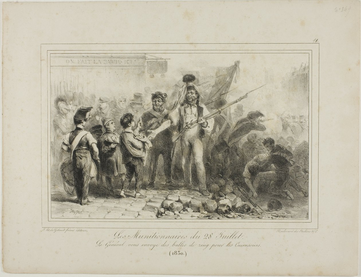 Munitionstillverkarna den 28 juli av Denis Auguste Marie Raffet