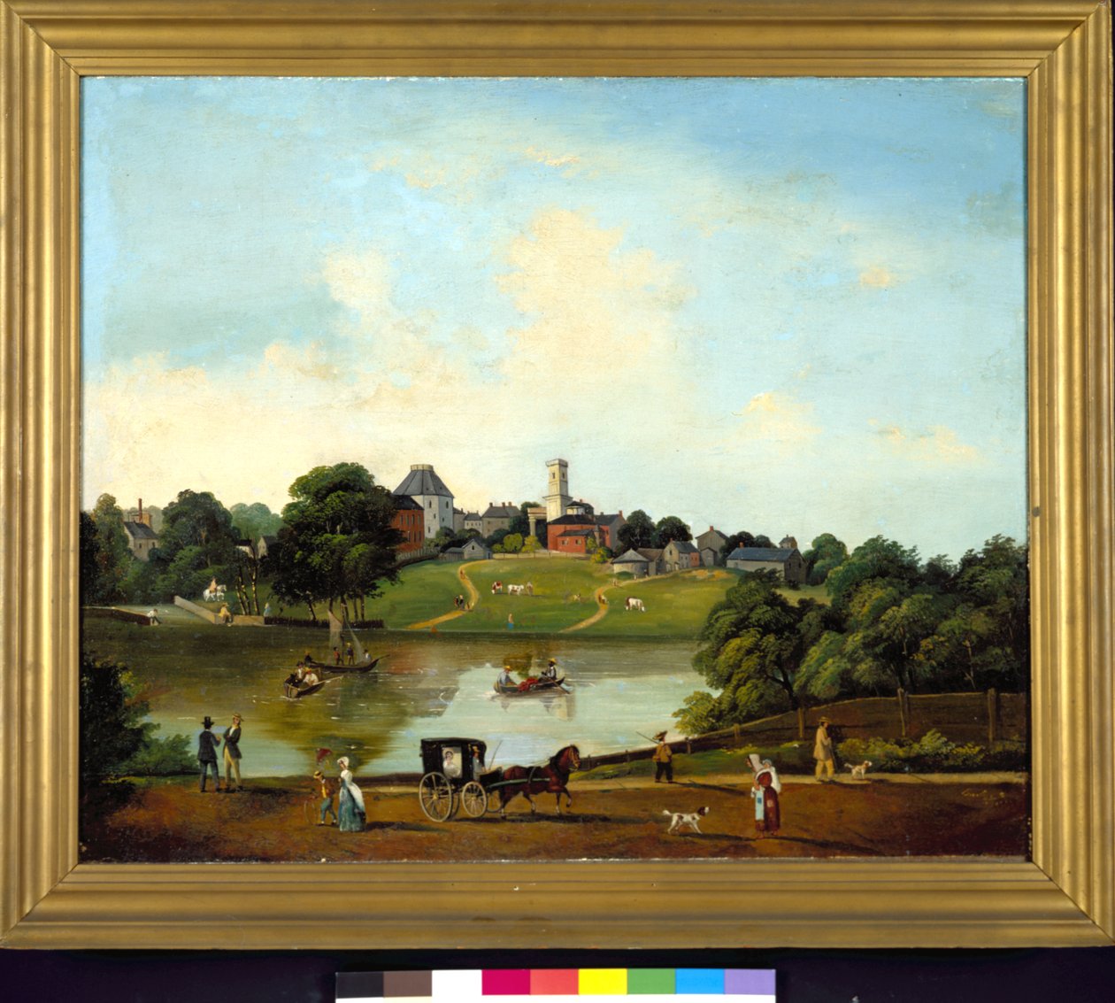 One of three Views of Chouteau