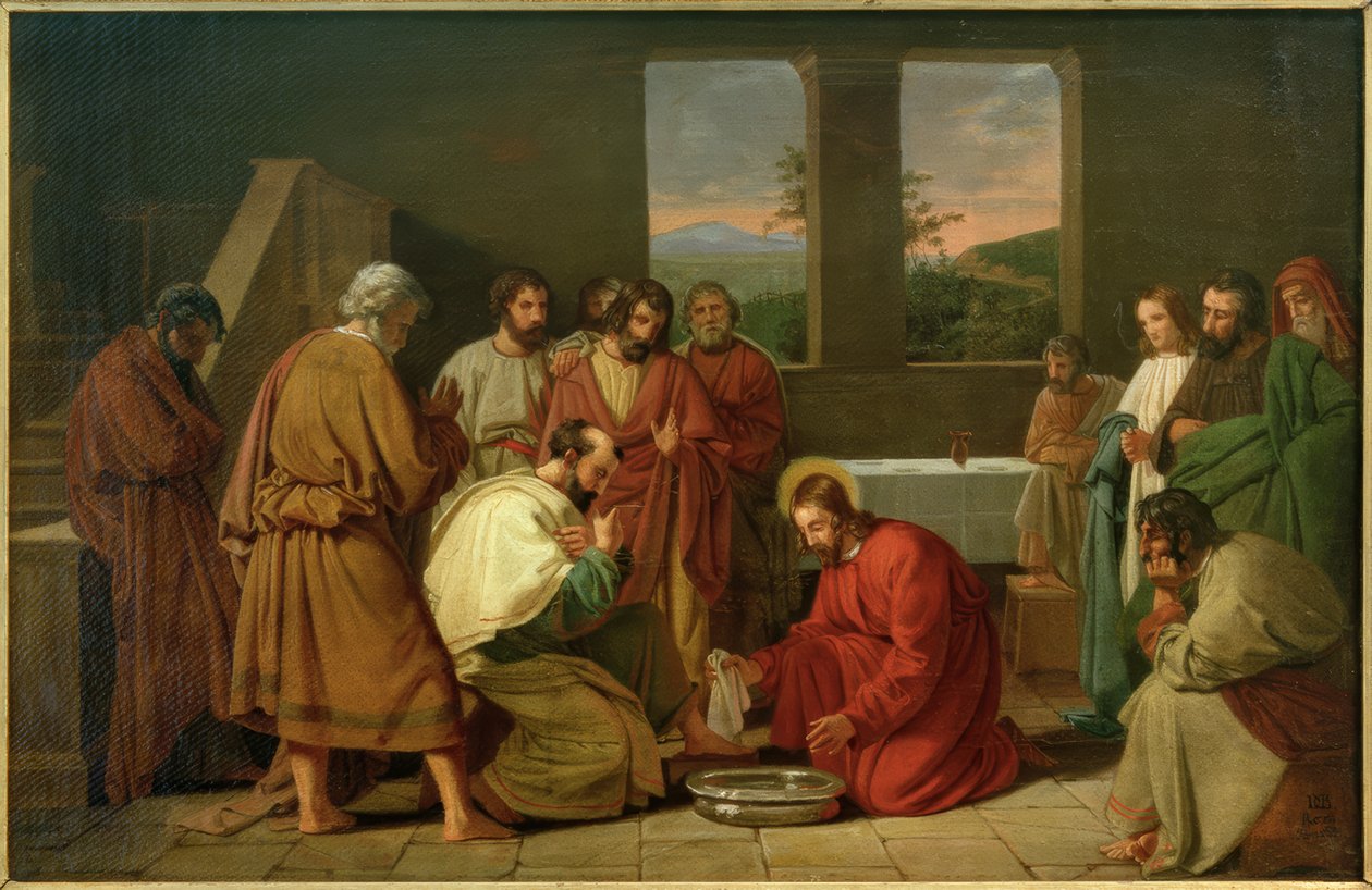 D.C.Blunck, Fußwaschung av Detlev Konrad Blunck