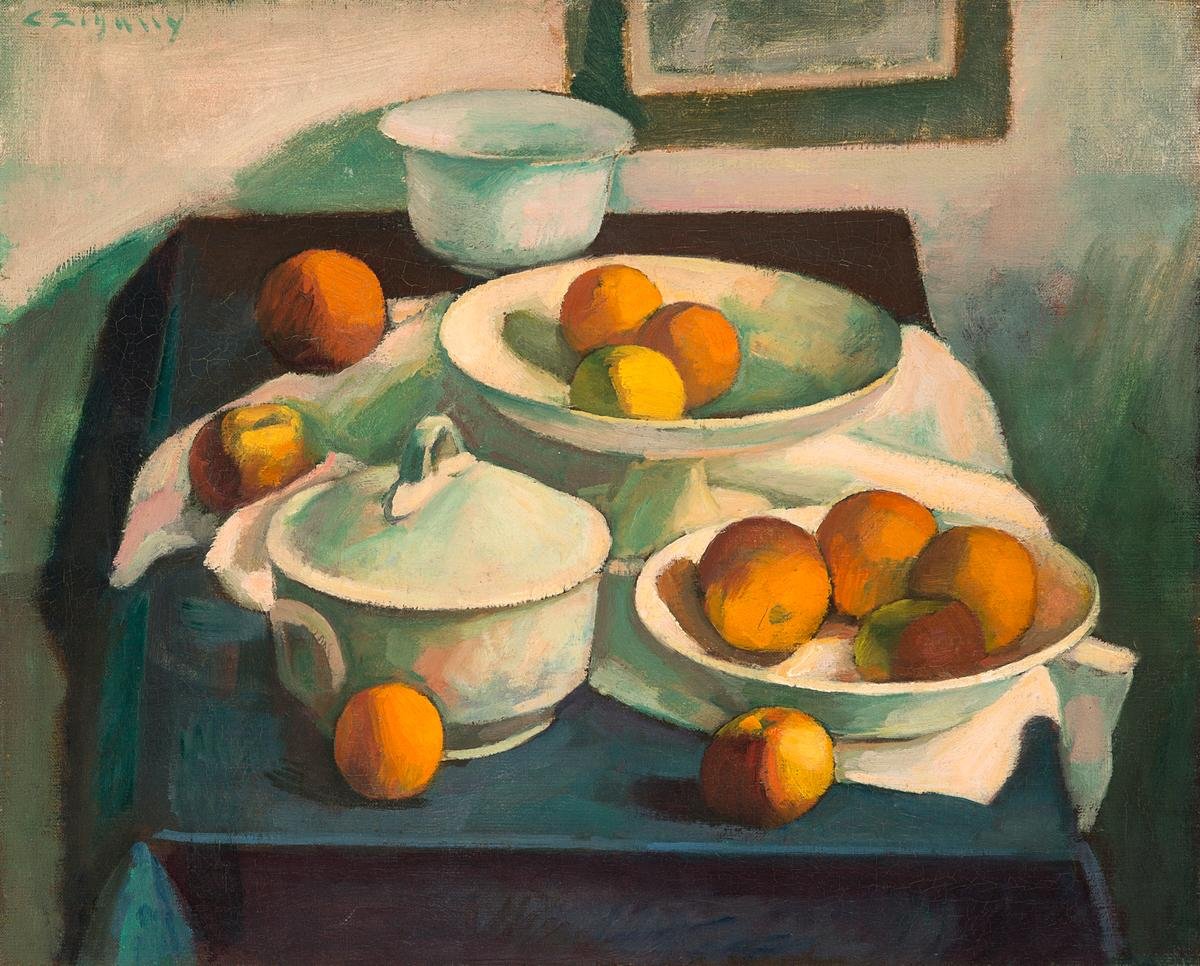 Still-life with Apples av Dezso Czigany