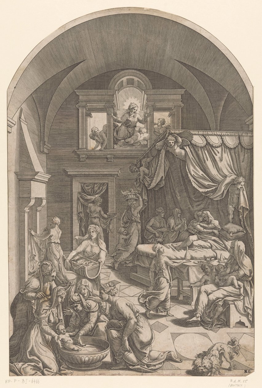 Johannes Döparens födelse av Diana Mantuana (possibly)