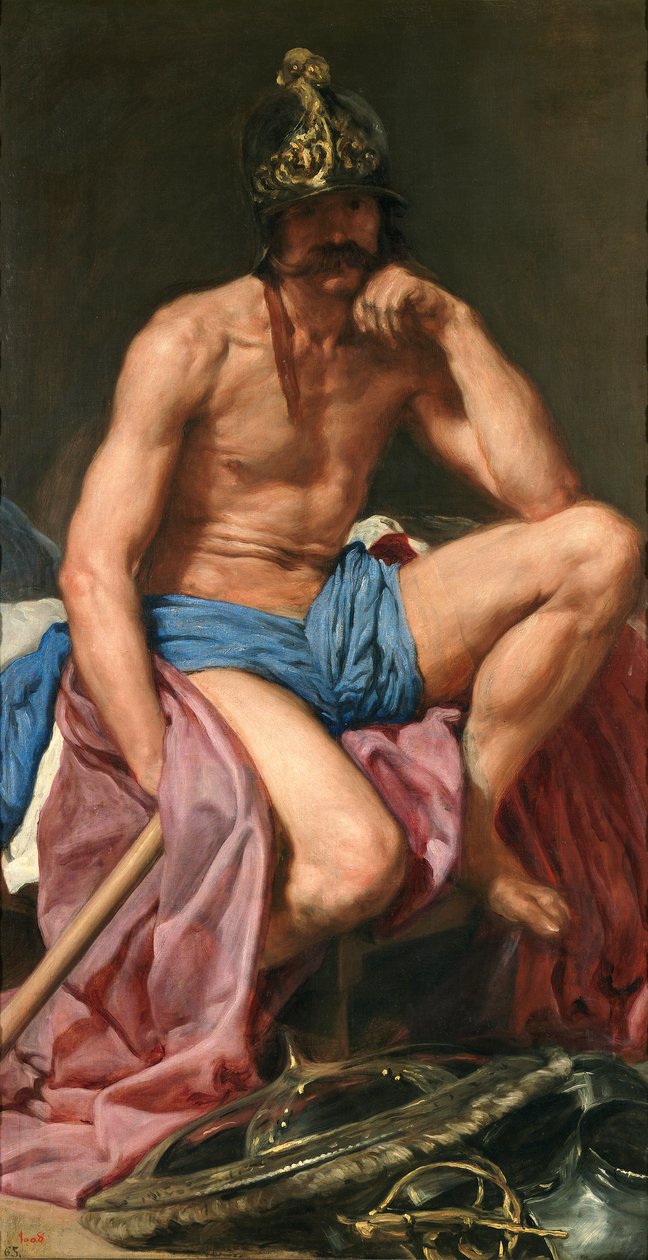 Dios Marte  av Diego Velázquez