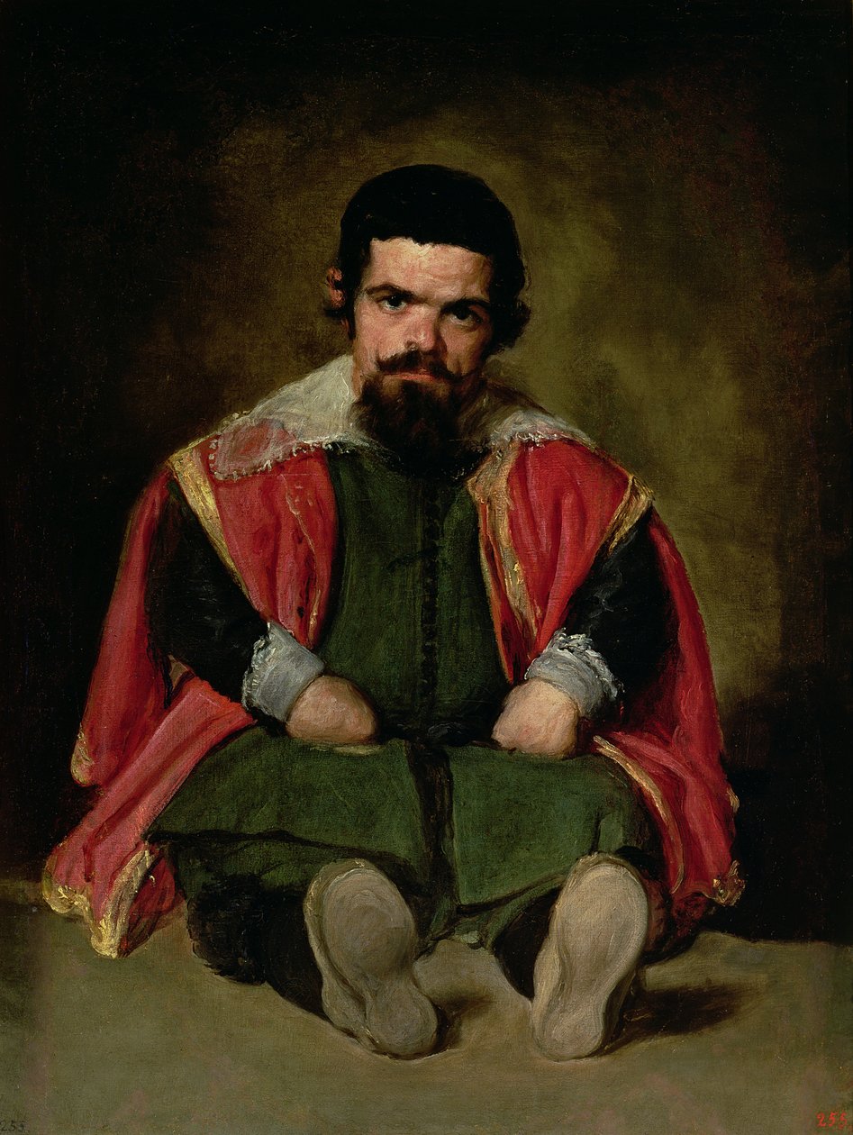 Don Sebastian de Morra, ca 1643-44 av Diego Velázquez