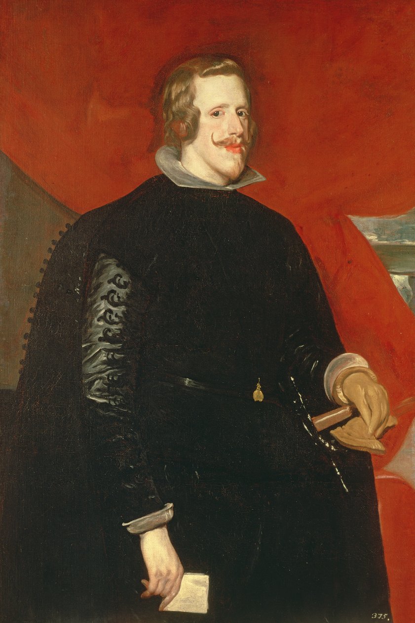 Kung Filip IV av Spanien (1605-65), ca 1632 av Diego Velázquez