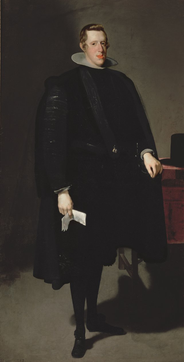 Filip IV af Spanien (1605-65) c.1626 swed av Diego Velázquez