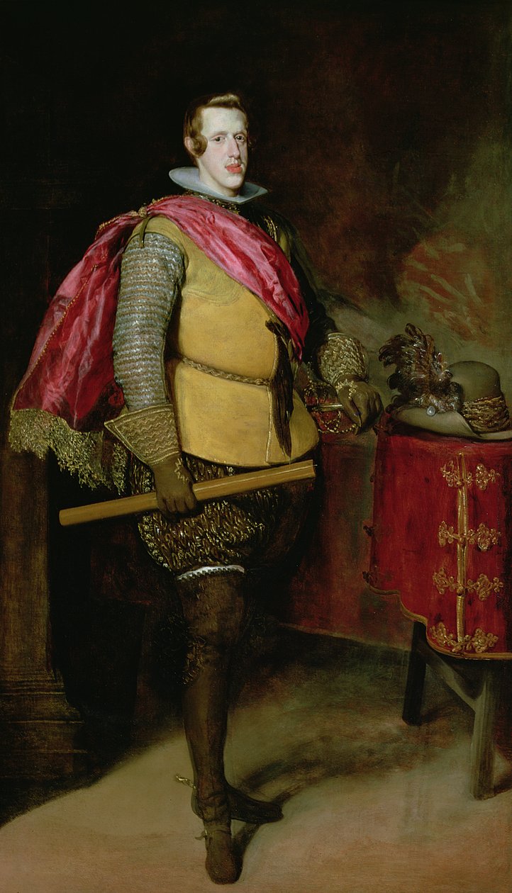Ata o Filipo IV (1605-65) o Sepania av Diego Velázquez