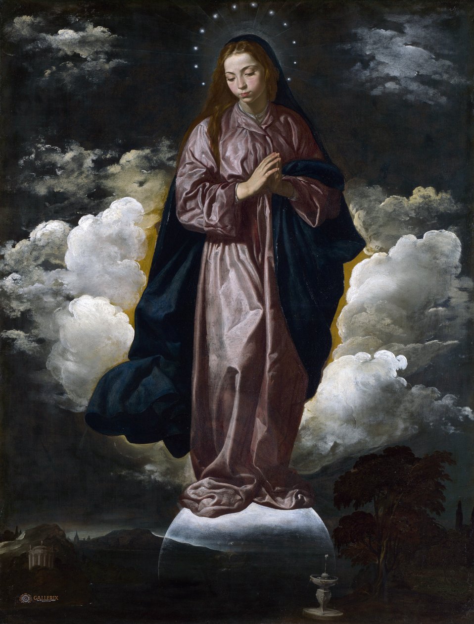 Den obefläckade avlelsen, c.1618 av Diego Velázquez