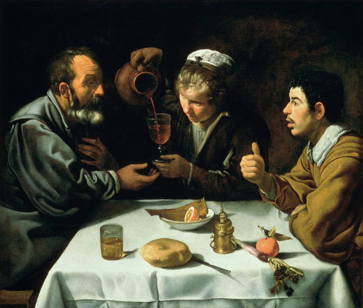 Lunchen, 1620 av Diego Velázquez