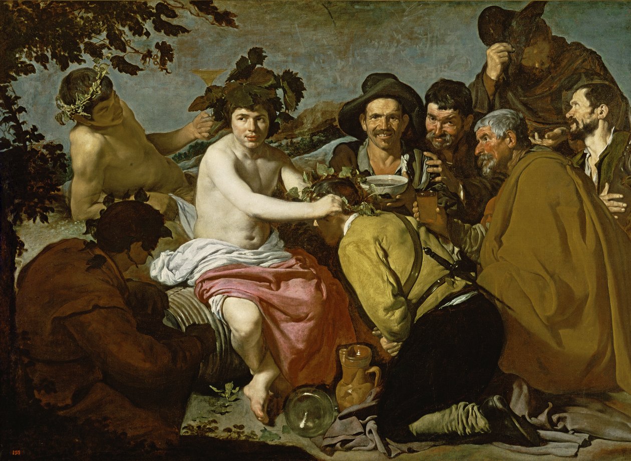 Bacchus triumf, 1628 av Diego Velázquez