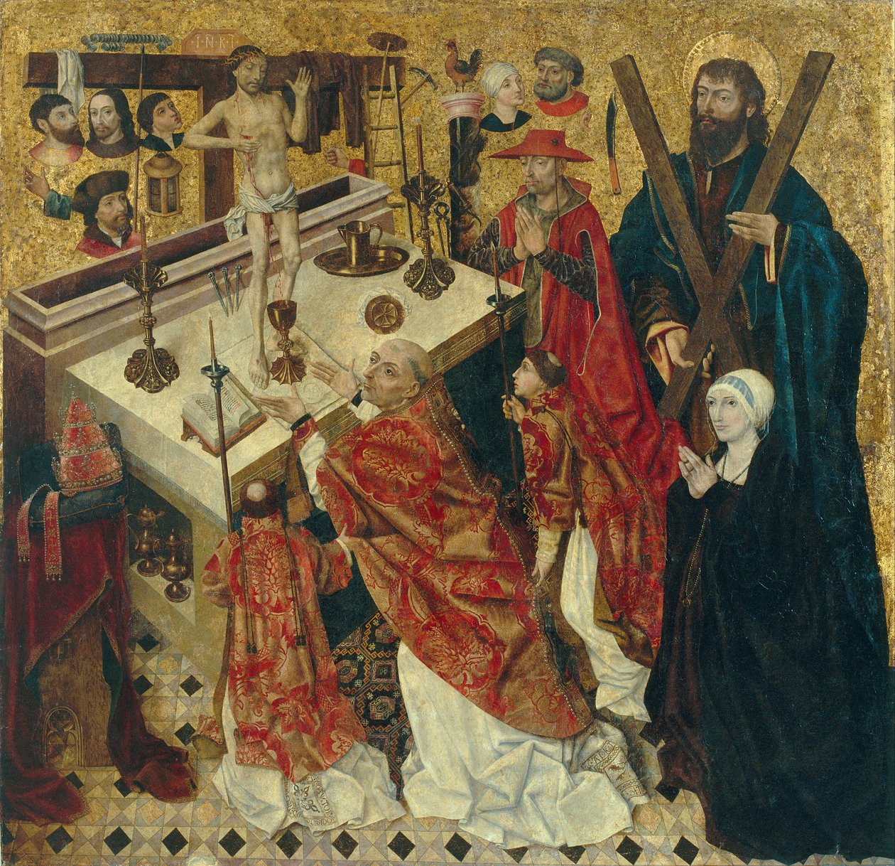 Massan av Saint Gregory av Diego la de Cruz