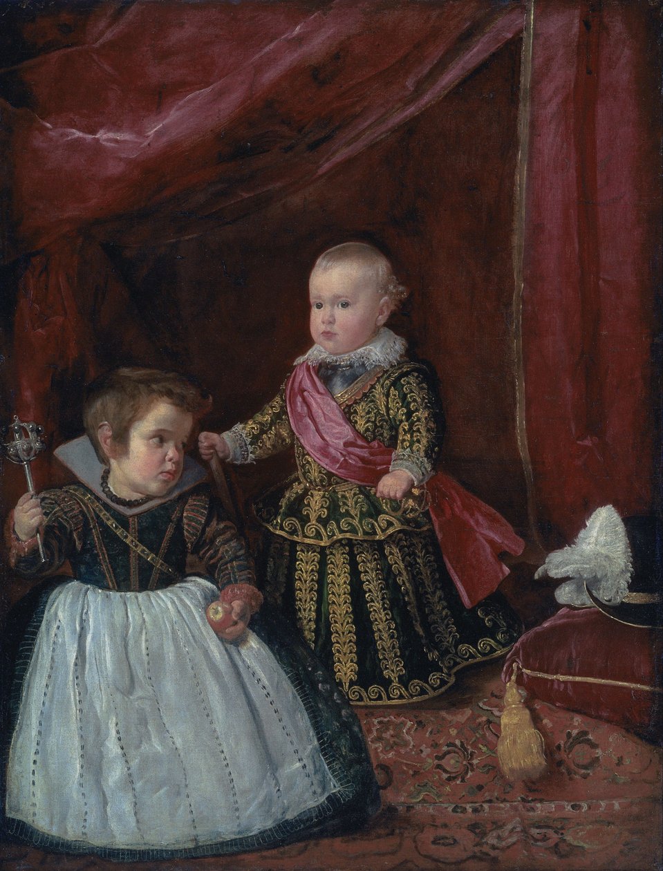 Don Baltasar Carlos med en dvärg av Diego Velázquez