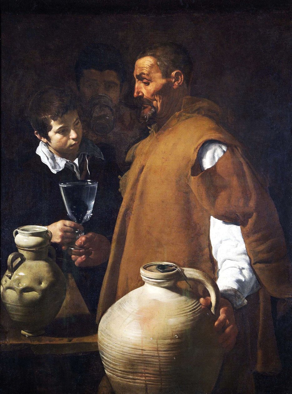 Sevillas vattenbärare av Diego Velázquez