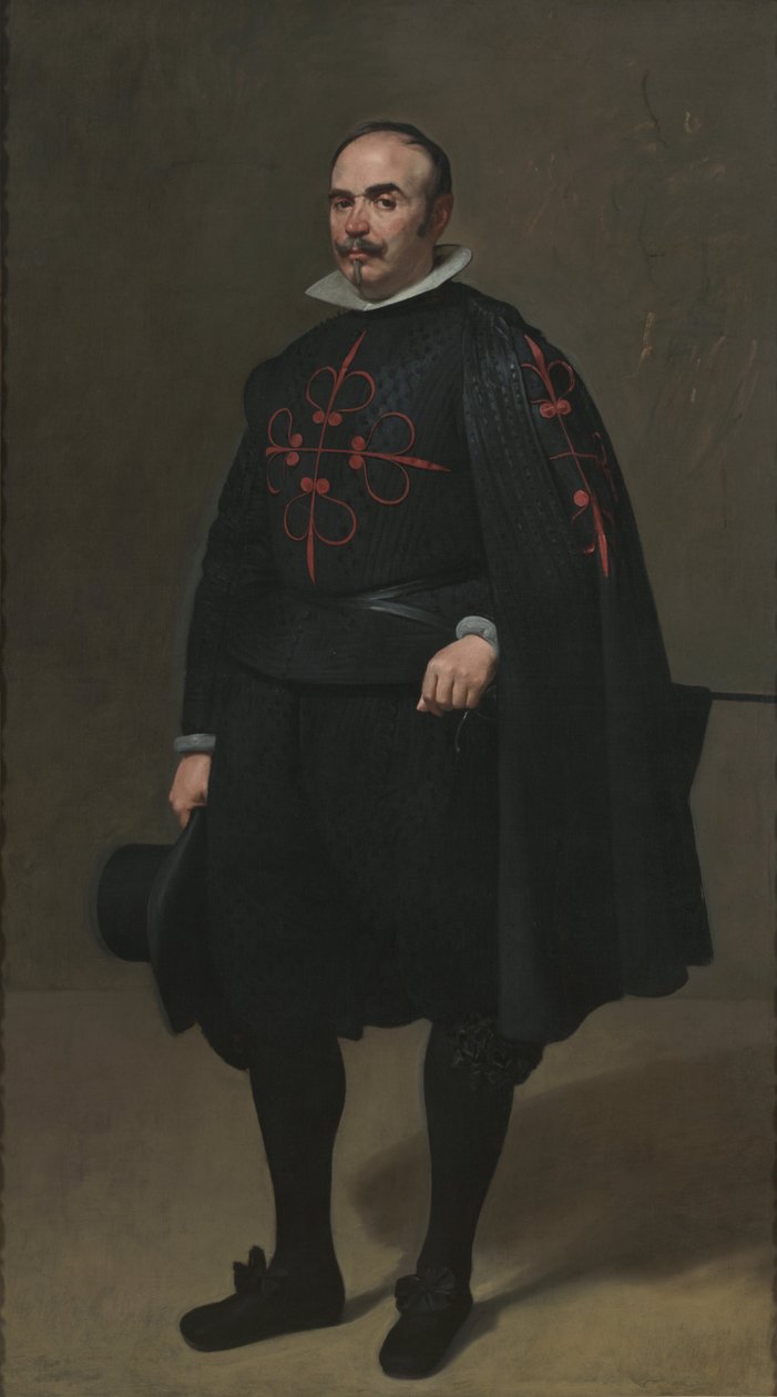 Porträtt av Don Pedro de Barberana av Diego Velázquez